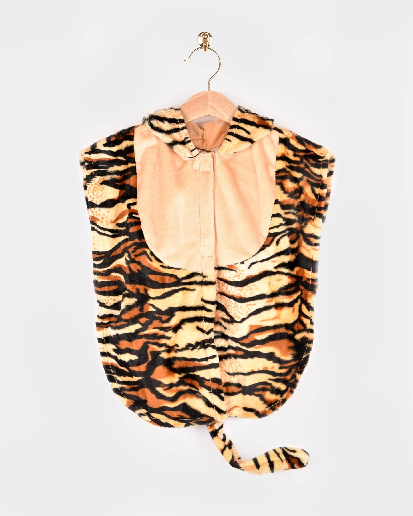 Tiger mini cape for children aged 1-4 years, sizes 86-110