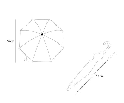 Drei kleine Schweinchen Regenschirm
