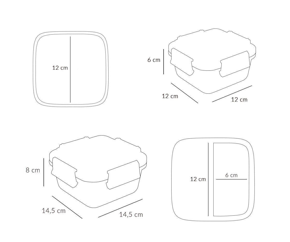 Große Lunchbox fürs Auto