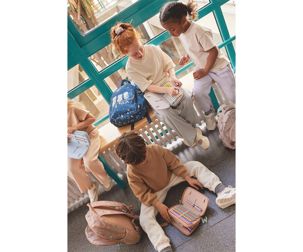 Trousse à Crayons Double Compartiment Voitures