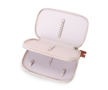 Geometric Nature Double Pencil Case