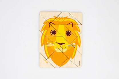 Puzzle en bois Lion