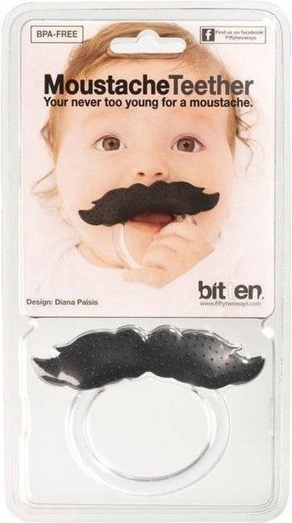 anneau de dentition moustache bitten