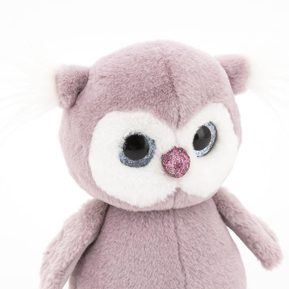 Peluche Fluffy la petite chouette violette - 22 cm - 0+