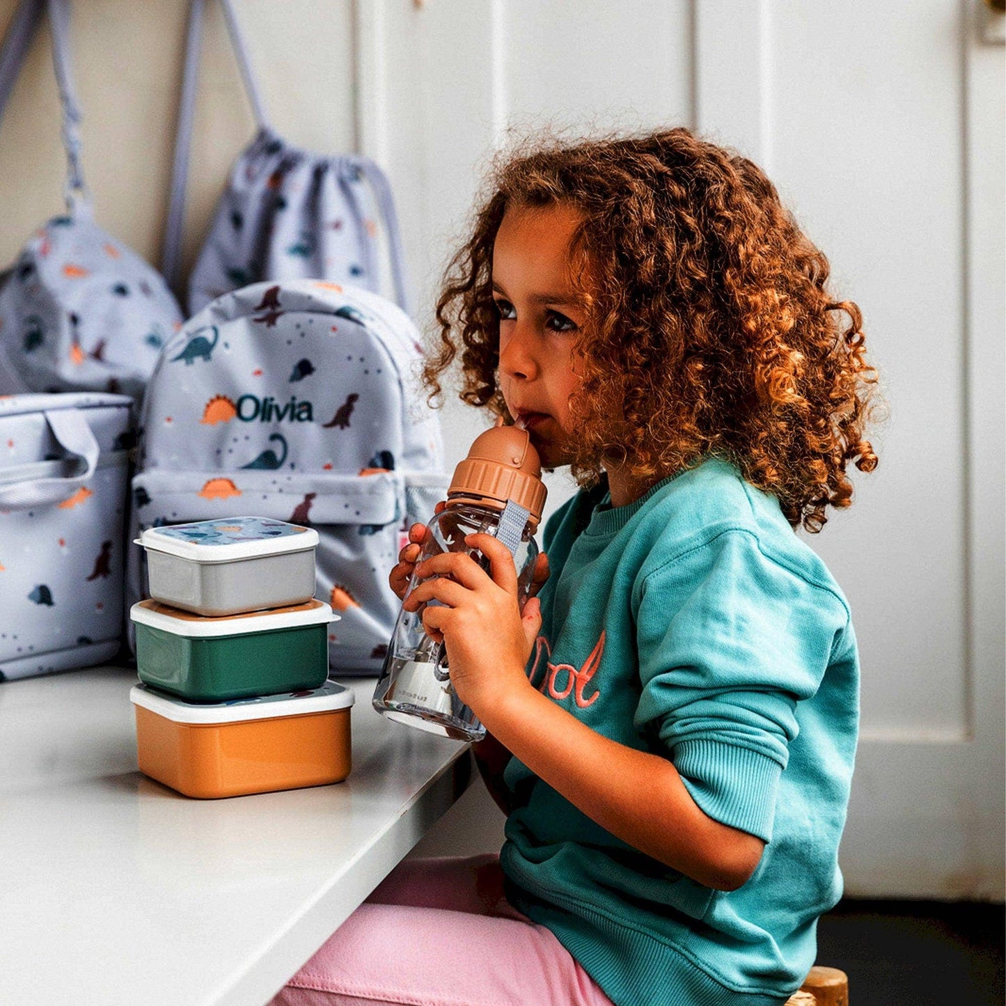 Gourde en plastique Monde des Dinosaures