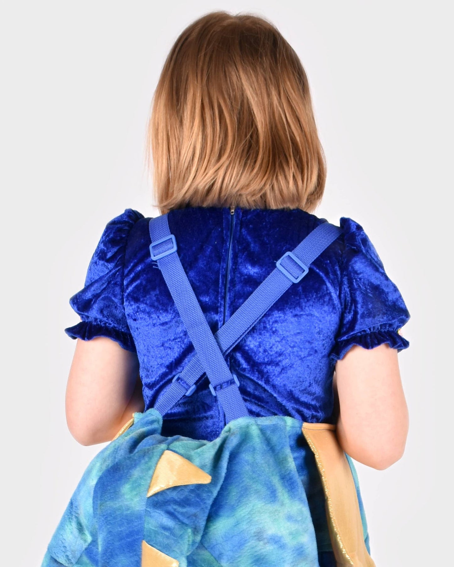 Blue dragon costume one size 120x60 cm