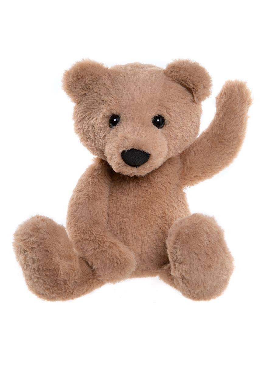 Bear & Me Charlie the Oatmeal Brown Bear Plush