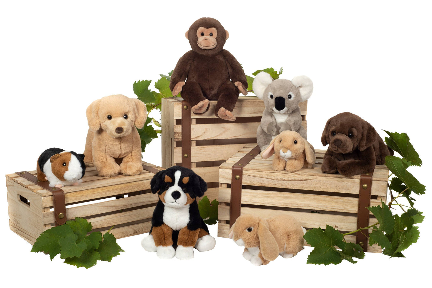 Peluche Bouvier Bernois assis