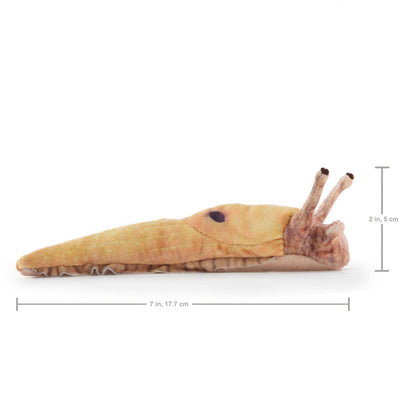 Marionnette à main Mini Banana Slug/Mini Banana Snail 8002 Folkmanis réaliste