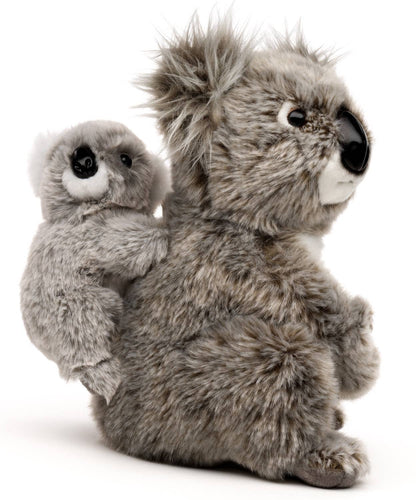 Koala-Plüschtier mit Baby