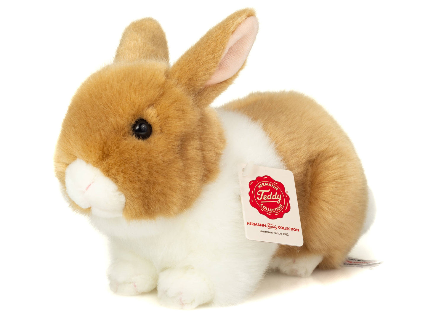 Peluche Lapin Beige et Blanc - Teddy Hermann
