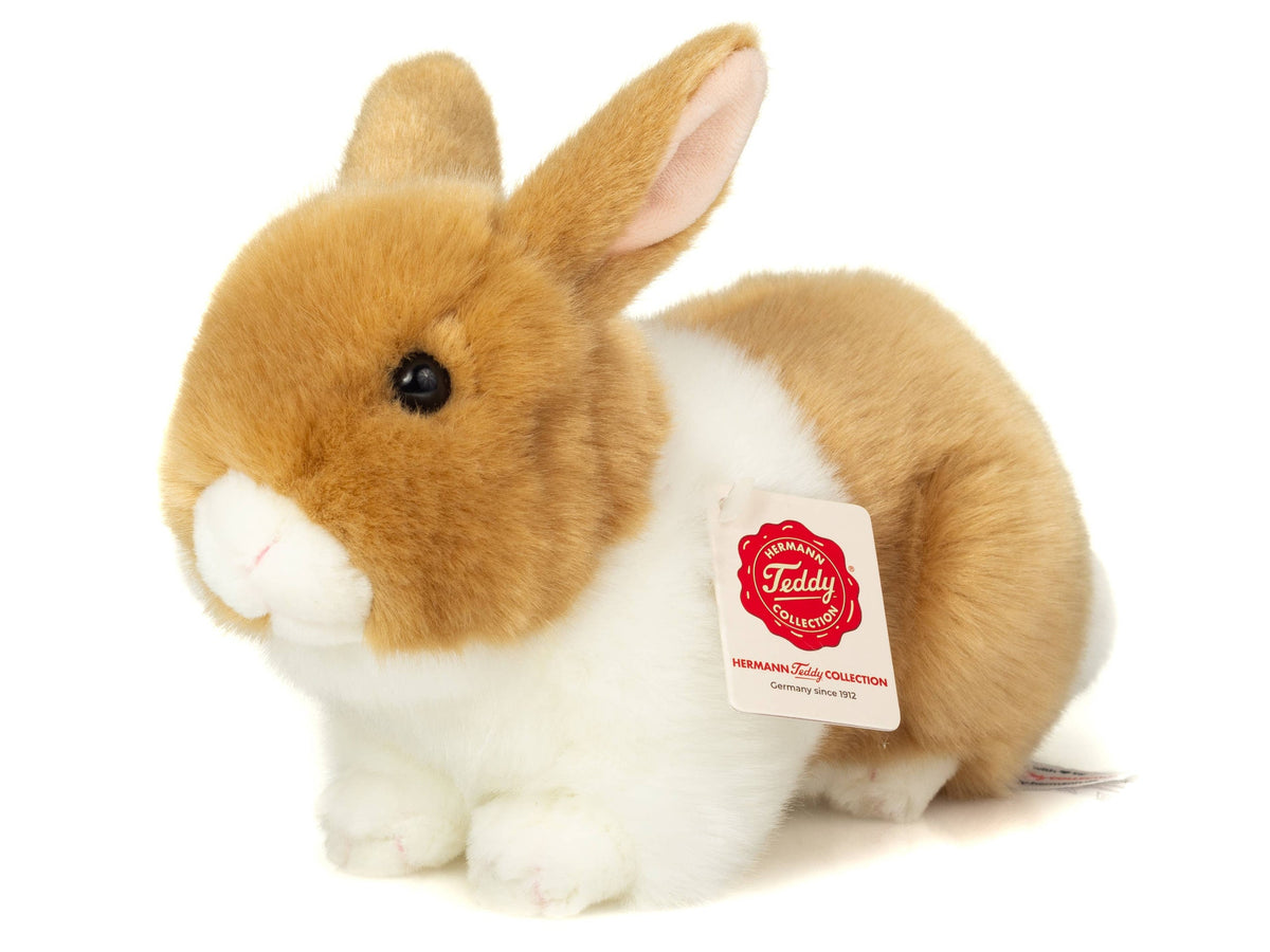 Peluche Lapin Beige et Blanc - Teddy Hermann