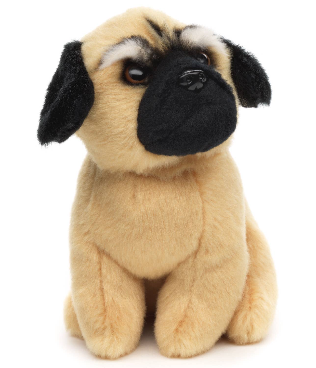 Peluche carlin assis