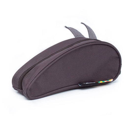 Trousse à crayons zippée visage animal LOUP x Les Déglingos