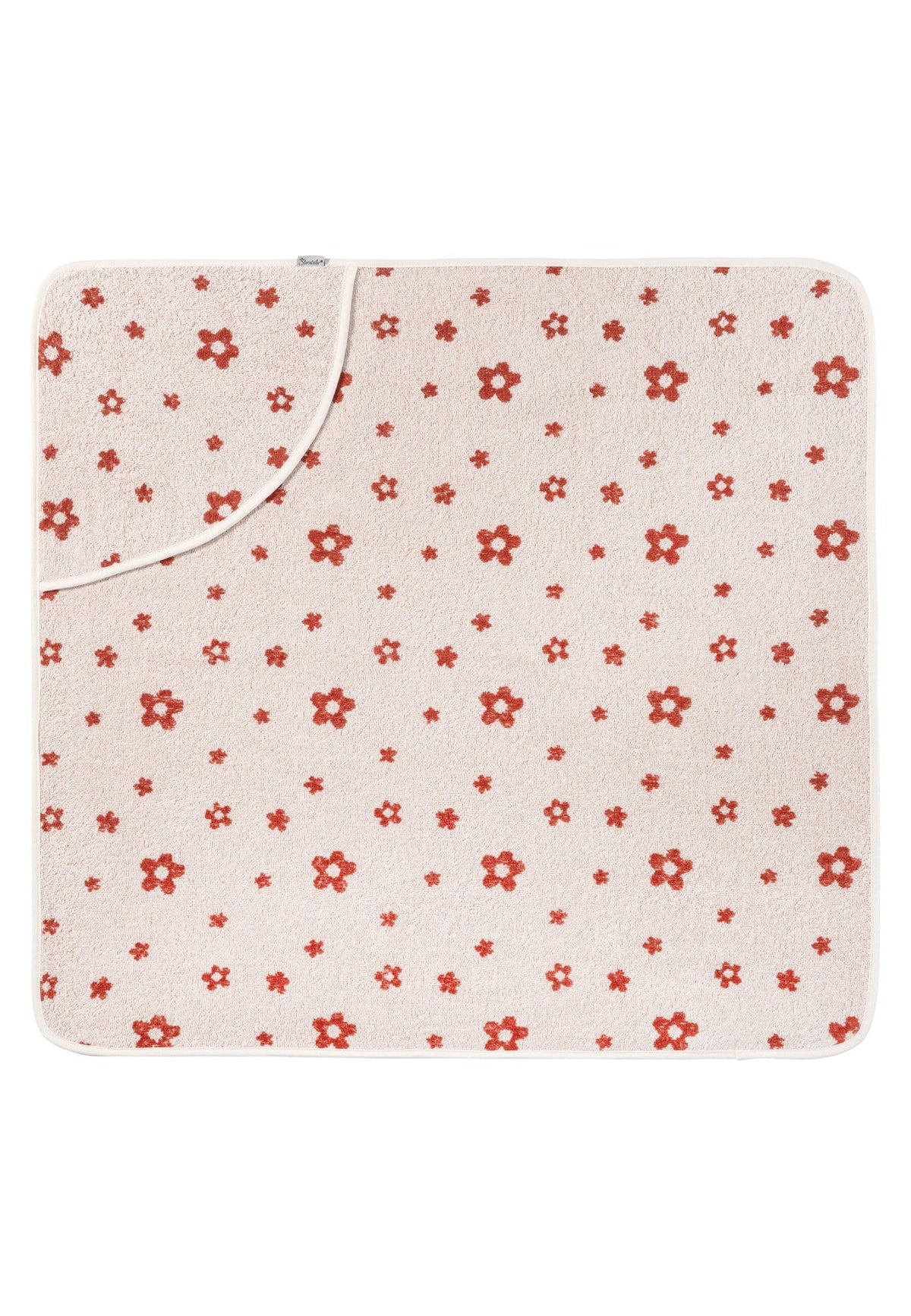 Cape de bain Cheval Sunny fleurs - 80 x 80 cm – vue 2