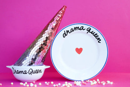 Assiette LA FAMILLE S'ÉCLATE - Drama Queen