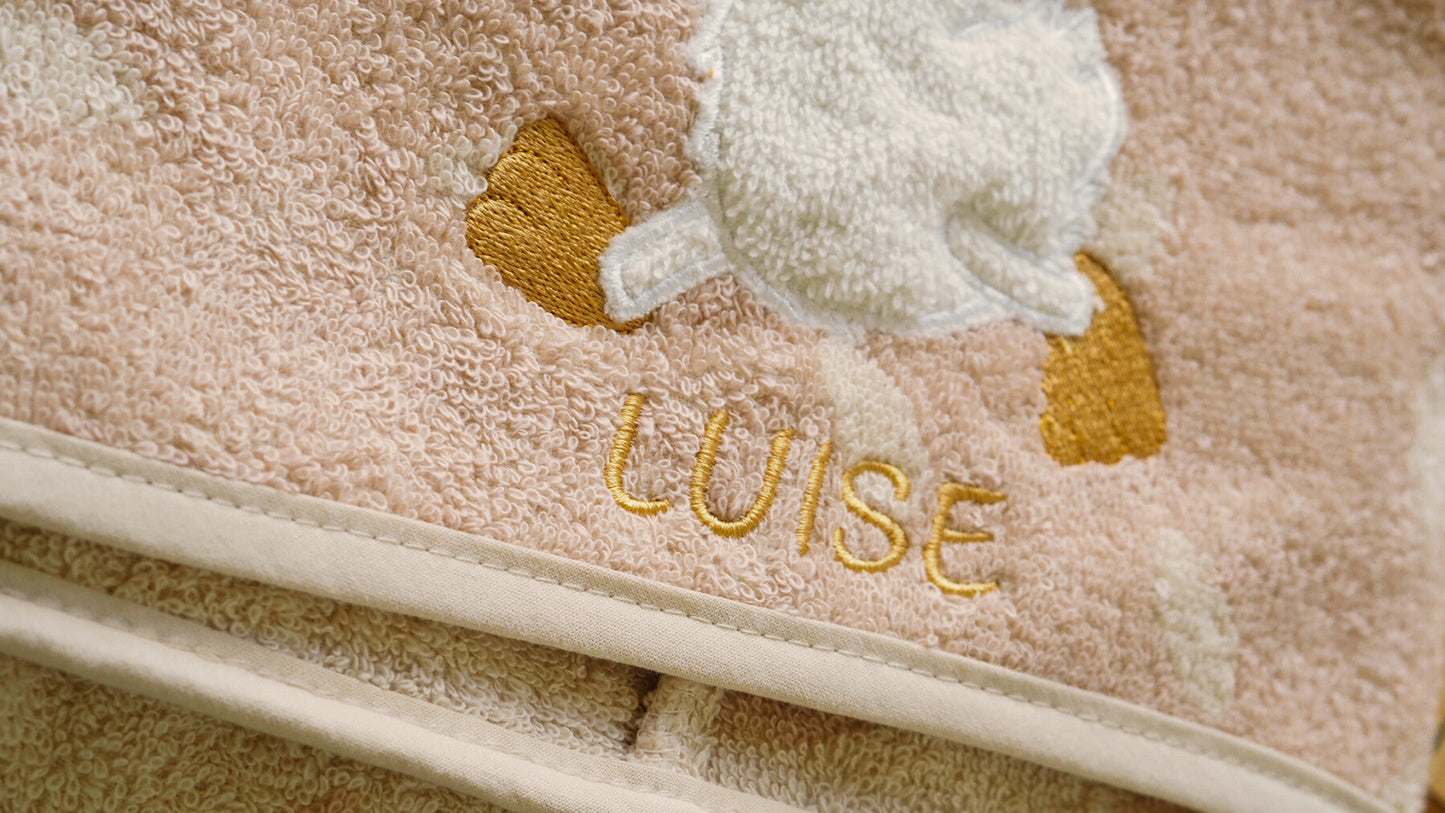 Cape de bain Canard Edda 100x70cm