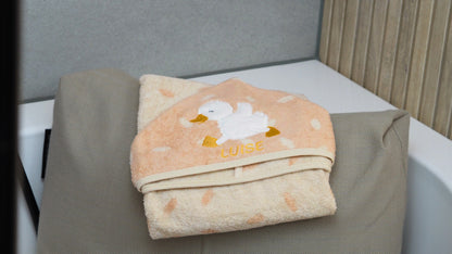 Cape de bain Canard Edda 100x70cm