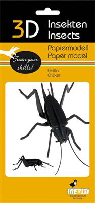 Modèle En Papier 3D - Criquet