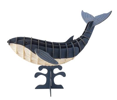 3D Paper Model: BALEINE BLEUE 11x10x5,5cm, en sachet 10,5x21x0,5cm