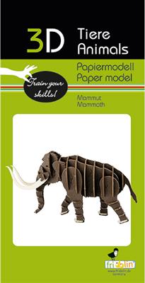 3D Paper Model - Mammoth