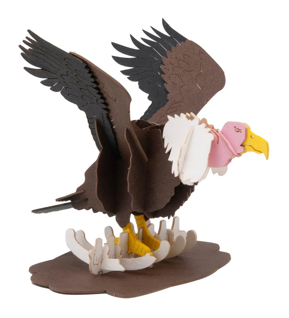 3D-Papiermodell - Weißer Geier