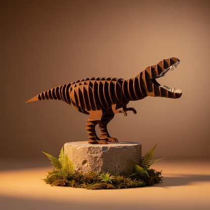 3D Paper Model - T-Rex