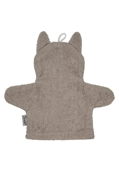 Gant de toilette Chat Lilly - 24,5 x 24 cm – vue 2