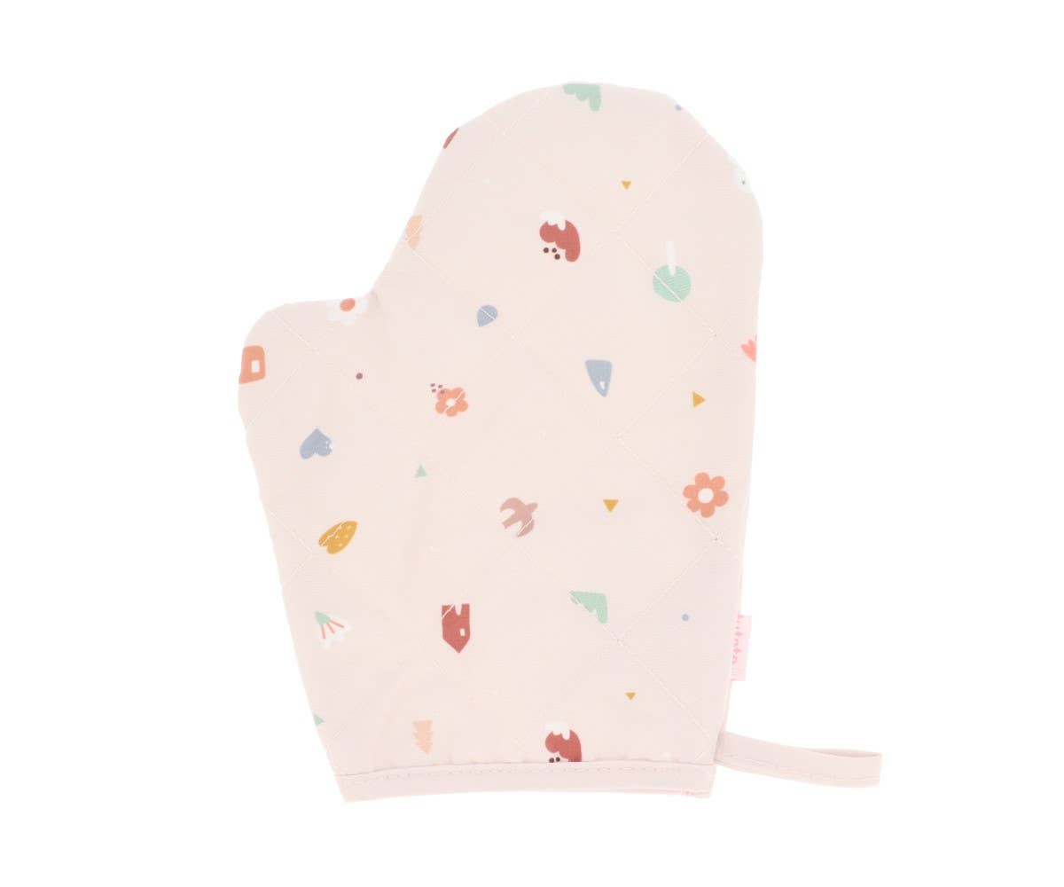 Ensemble Tablier et Manique Nature Géométrique