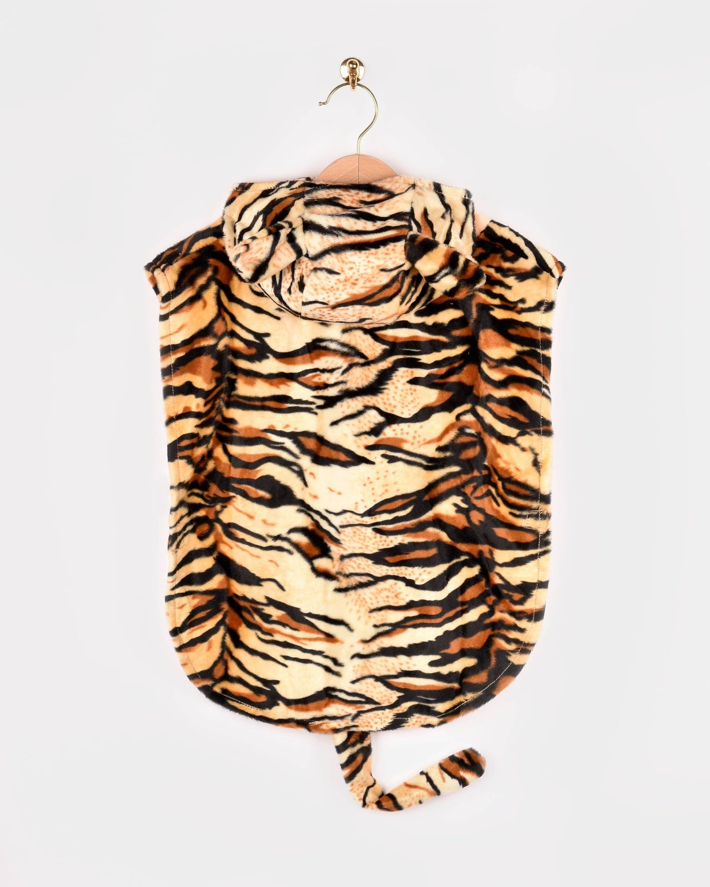 Tiger mini cape for children aged 1-4 years, sizes 86-110
