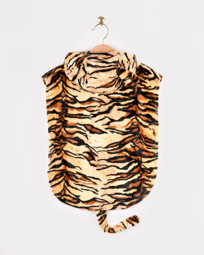 Tiger mini cape for children aged 1-4 years, sizes 86-110