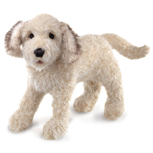 Marionnette à main Labradoodle 3136 Folkmanis réaliste