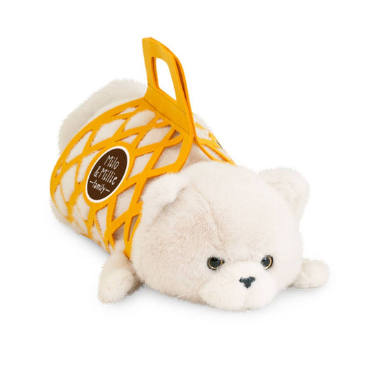 Peluche de Milo & Millie, Milo le Chat Blanc (56 cm)-0+