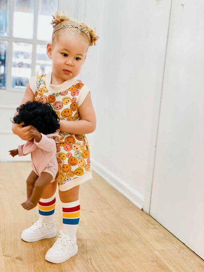 Children's Socks in Primary Colors