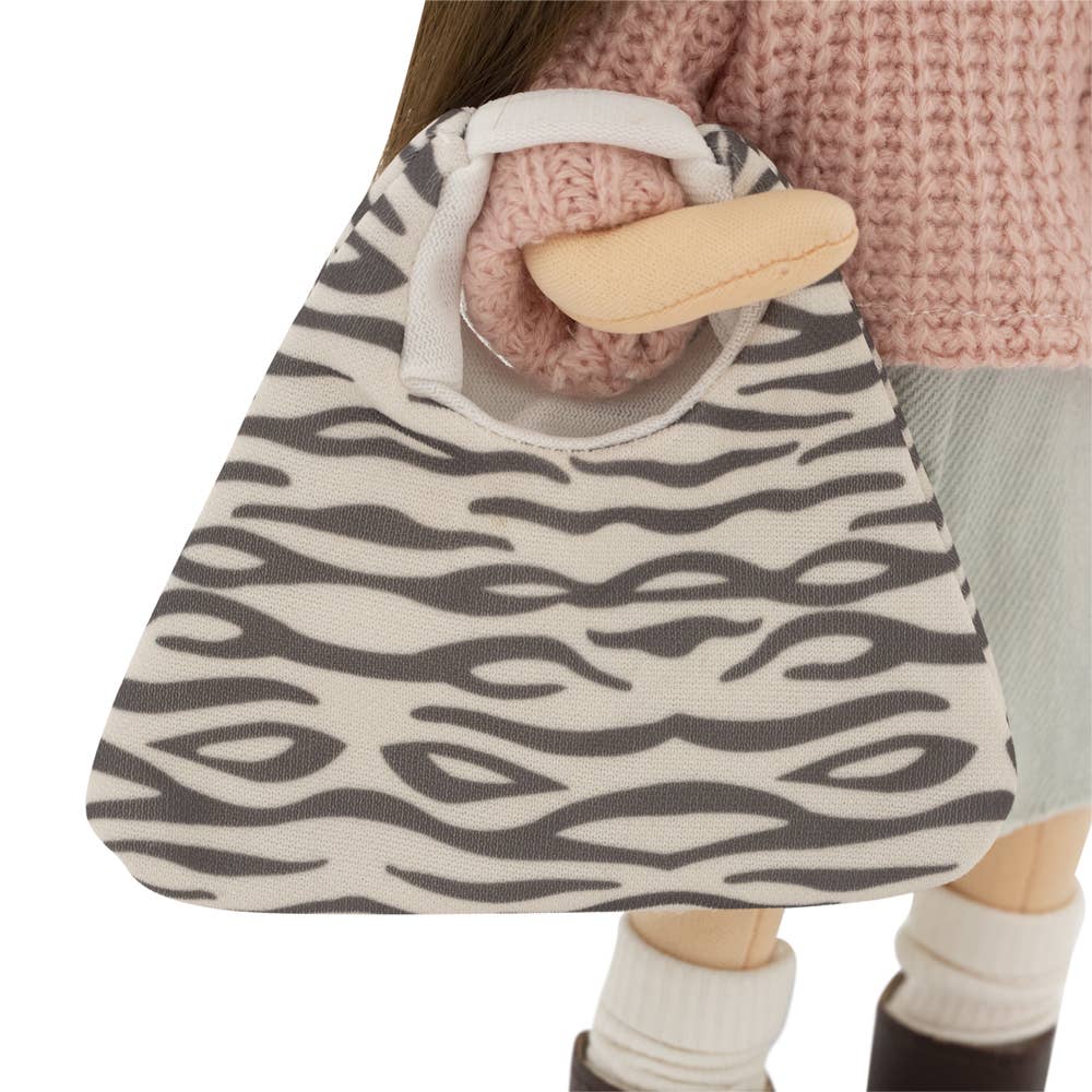 Sophie doll with denim skirt 32 cm