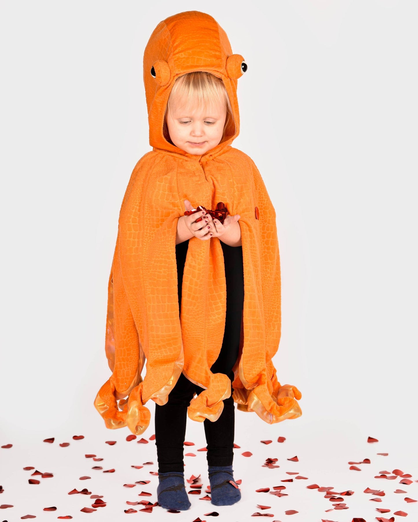 Oktopus-Kostüm Größe 98-104 cm für Kinder von 2 bis 4 Jahren