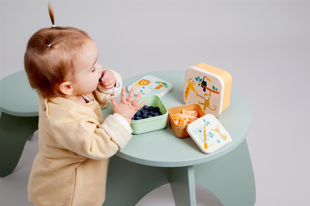 Lunchbox mit Dschungeltieren