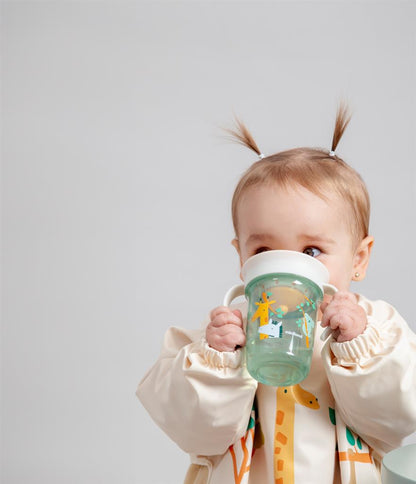 Jungle Animals Langarm-Lätzchen