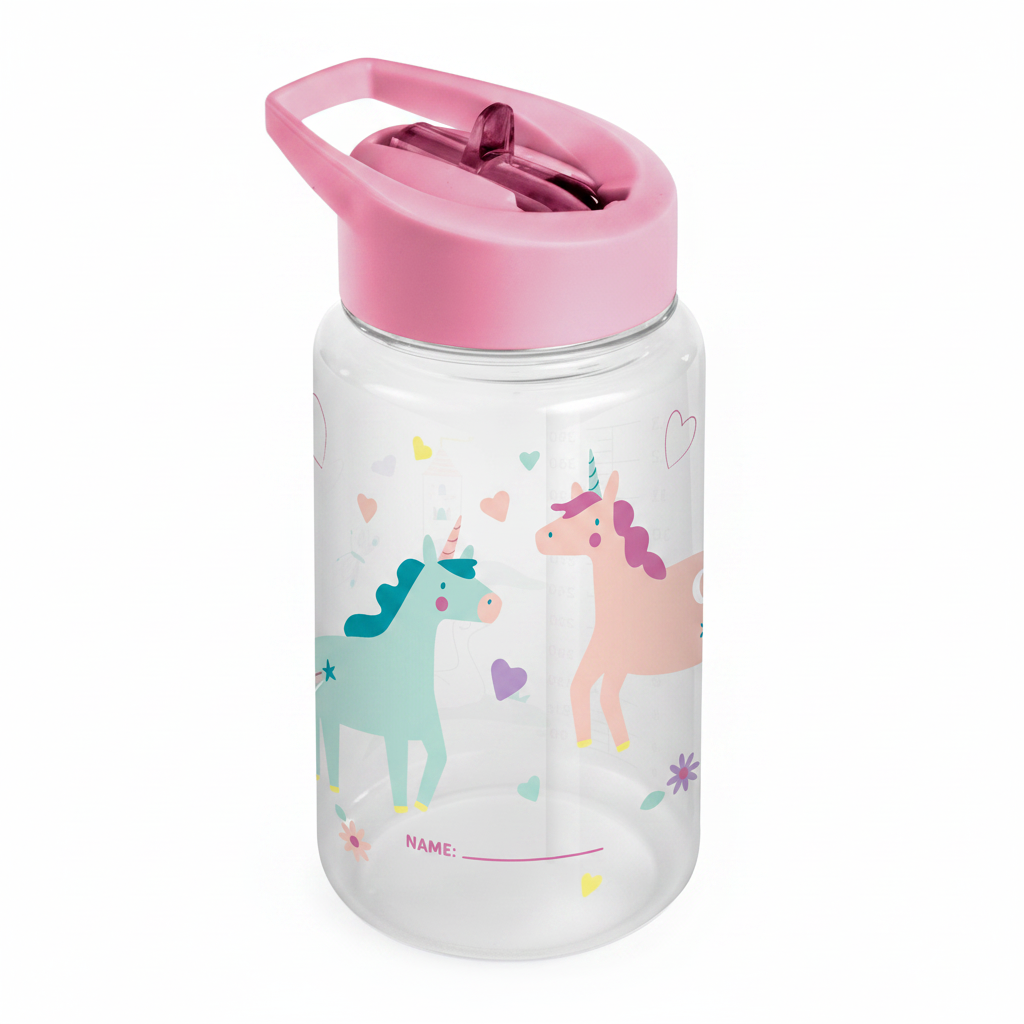 Kinder-Trinkflasche Einhorn