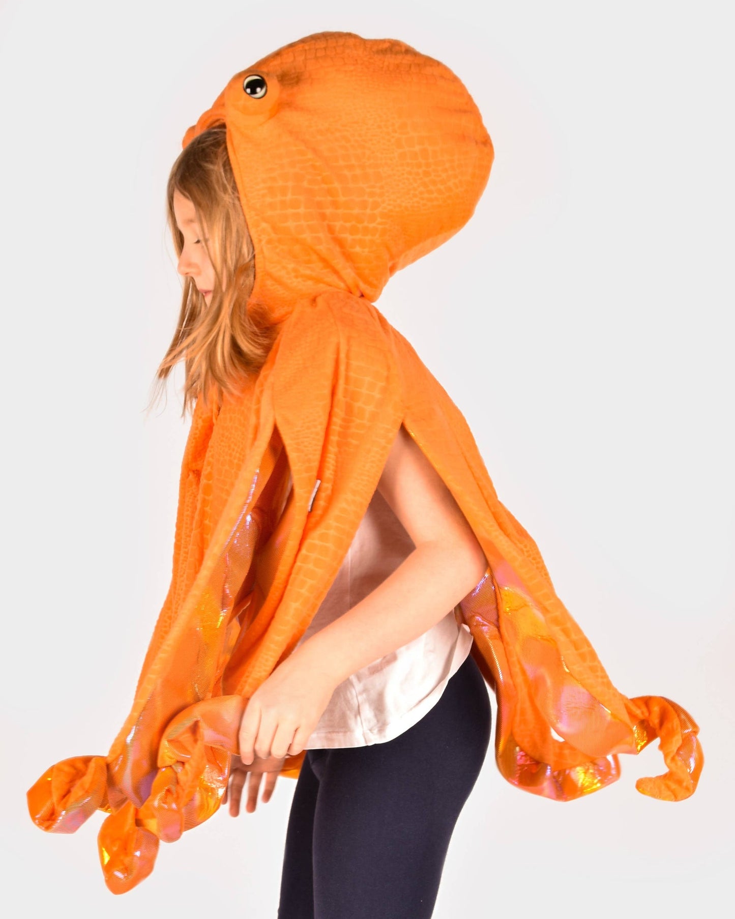 Oktopus-Kostüm Größe 98-104 cm für Kinder von 2 bis 4 Jahren