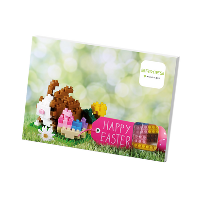 Carte postale BRIXIES Lapin de Pâques
