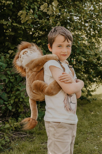 Lion Plush Backpack for Kids