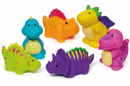 Waterworld: ASPERGEUR dinosaure L9cm, 6 modèles ass., en présentoir, 2+
