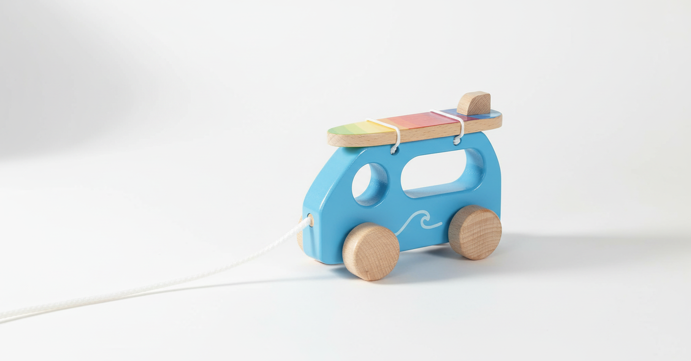 Véhicule à Tirer - Van de Surfeur