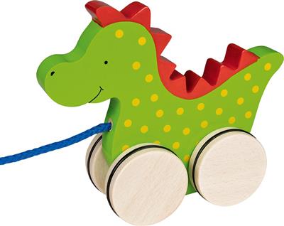 Wooden Pull Along Dragon 