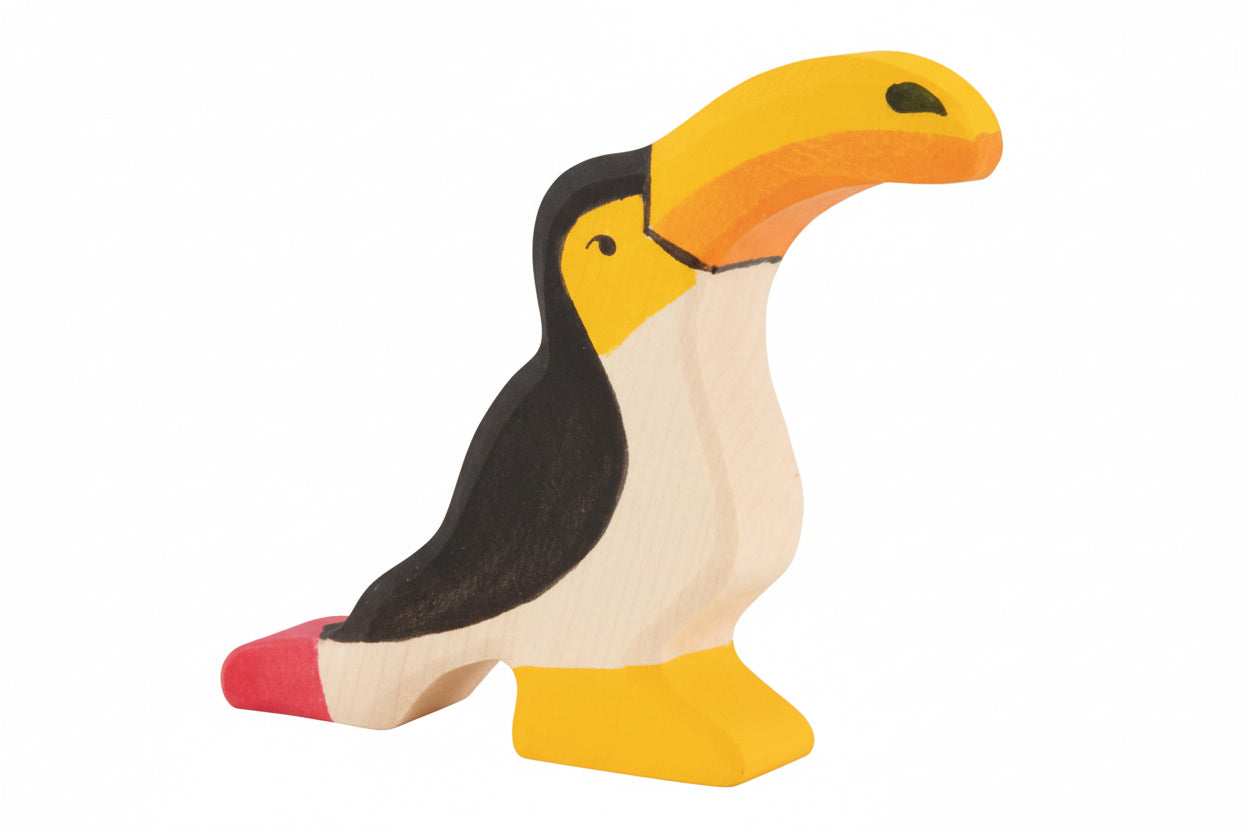 Holztiger Jungle: TOUCAN 9x2x8cm, bois