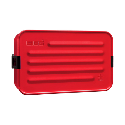 Lunchbox Metall Essensbox Rot