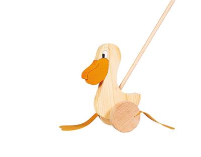 Animal à pousser: PELICAN H22cm, manche L60cm, 1+