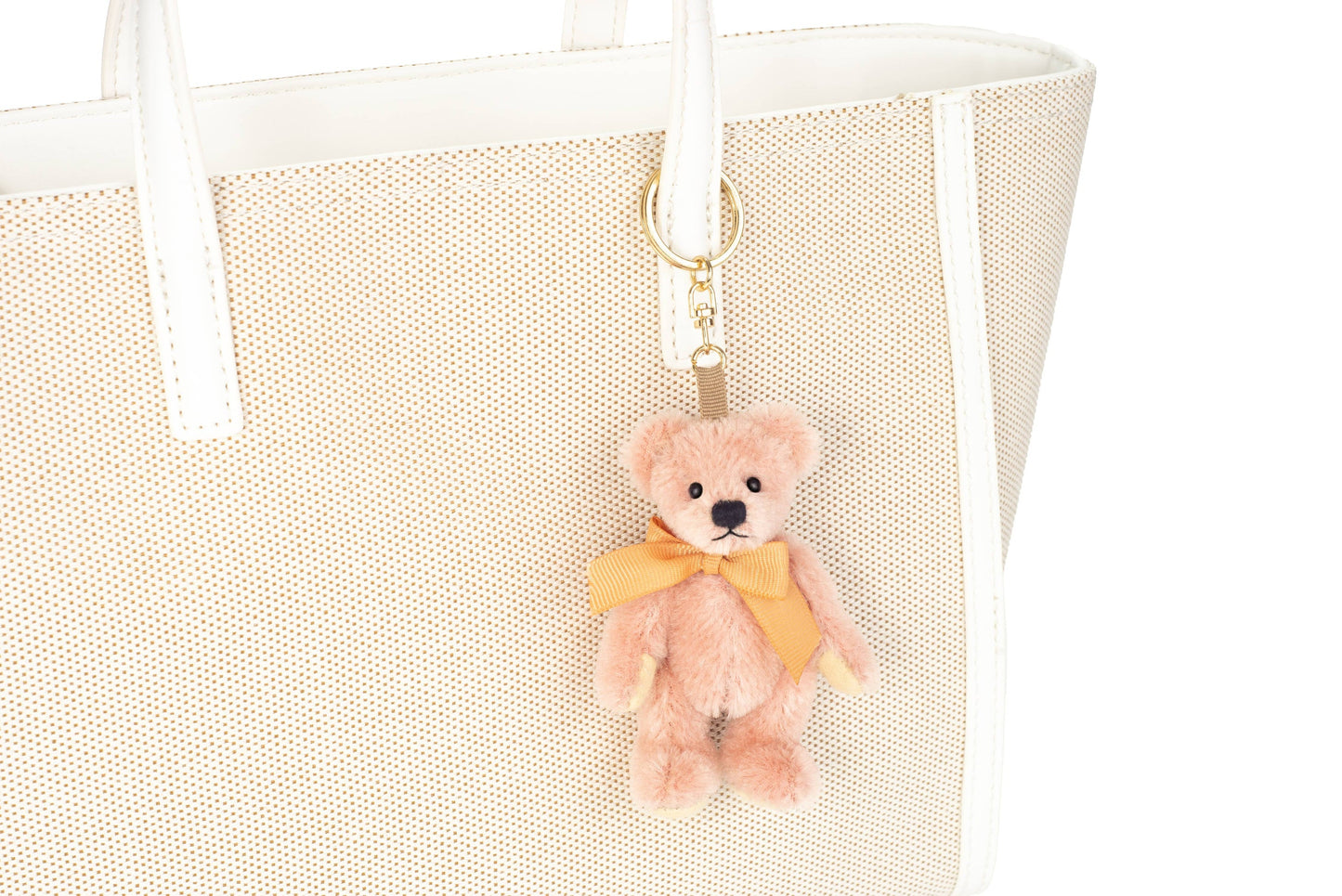 Porte-clés Peluche Ourson rose