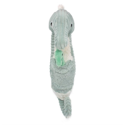 Peluche hippocampe Papadou papa et son bébé menthe – Les Ptipotos – vue 3
